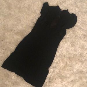 Black Halo black cocktail dress